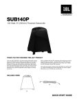 JBL SUB140P