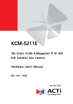 ACTi KCM-5211E surveillance camera