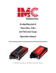 IMC Networks IE-MiniFiberLinX-II w/ TELCO Power