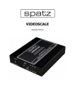 Spatz VIDEOSCALE video converter