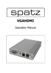 Spatz VGAHDMI video converter