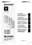 Sharp KC-860E air purifier