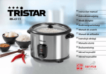 Tristar RK-6111 rice cooker