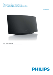 Philips SoundAvia wireless speaker AD7000W