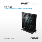 ASUS RT-N53 Wi-Fi Ethernet LAN Dual-band router
