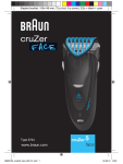 Braun cruZer 5 face