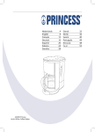 Princess 242650 coffee maker