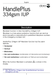 Doro HandlePlus 334gsm IUP 95g Black, White