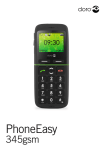 Doro PhoneEasy 345 97g White