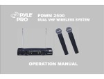 Pyle PDWM2500 microphone