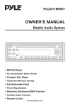 Pyle PLCD11MRKT car media receiver