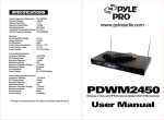 Pyle PylePro PDWM2450
