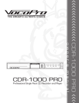 Vocopro CDR-1000 PRO