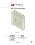 Premier GB-MS1 flat panel wall mount