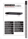 König KN-HDMISPL10 video splitter