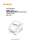 Bixolon SRP-275P label printer