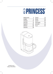Princess 242700 coffee maker