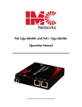 IMC Networks PoE Giga-MiniMc