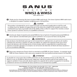 Sanus Systems WMS3