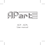 APart ACP volume control