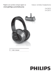 Philips Wireless hi-fi headphones SHC8535