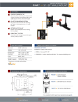 Chief PWR2000B flat panel wall mount