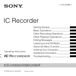 Sony ICD-UX300