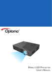 Optoma ML500 data projector