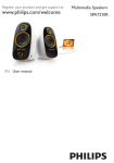 Philips Multimedia Speakers 2.0 SPA7210R