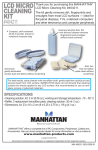 Manhattan 404211 equipment cleansing kit