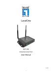 LevelOne 300Mbps 2.4GHz