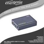 EnerGenie DSC-HDMI-SVIDEO video converter