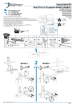 Ergotron WorkFit Convert-to-LCD & Laptop Kit from Dual Displays