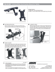 Arkon TAB-RSHM mounting kit