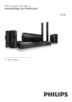 Philips 5.1 Home theater HTS5581