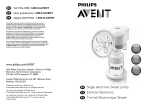 Philips AVENT Single electronic breast pump SCF312/60