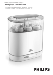 Philips AVENT 3-in-1 Electric Steam Steriliser SCF285/02