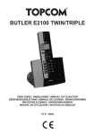 Topcom Butler E2100
