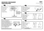 NEC 5500-lumen Widescreen Professional Installation Projector w/ Lens