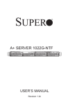 Supermicro 1022G-NTF