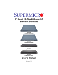 Supermicro SSE-X24S network switch