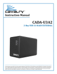 Cavalry CADA002U3A2 external hard drive