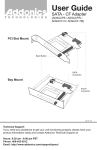 Addonics ADSACF-N card reader