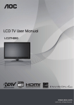 AOC LC27H060 LCD TV
