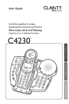 Clarity C4230 telephone