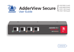 ADDER ADDERView Secure Analogue