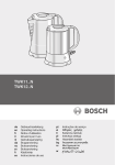 Bosch TWK1102N electrical kettle