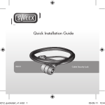 Sweex PA212 cable lock