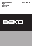 Beko DCU7230X tumble dryer