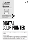 Mitsubishi Electric CP9600DW photo printer